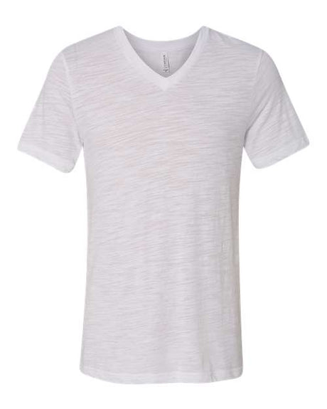 BELLA + CANVAS Unisex Textured Jersey V-Neck Tee BELLA + CANVAS