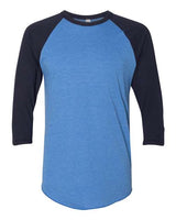 American Apparel Men's Poly-Cotton 3/4-Sleeve Raglan T-Shirt American Apparel