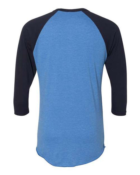American Apparel Men's Poly-Cotton 3/4-Sleeve Raglan T-Shirt American Apparel