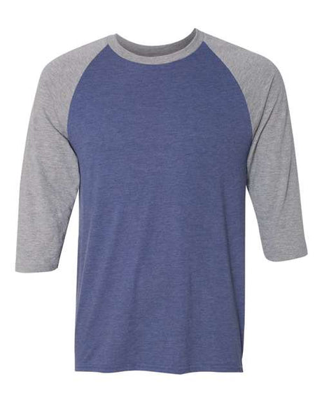 Anvil Men's Tri-Blend 3/4-Sleeve Raglan Tee Anvil