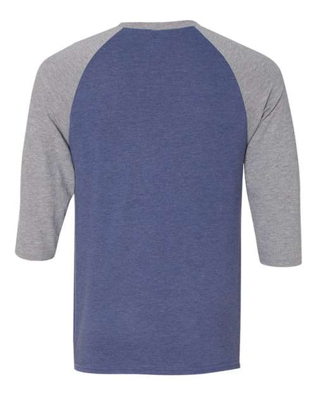 Anvil Men's Tri-Blend 3/4-Sleeve Raglan Tee Anvil