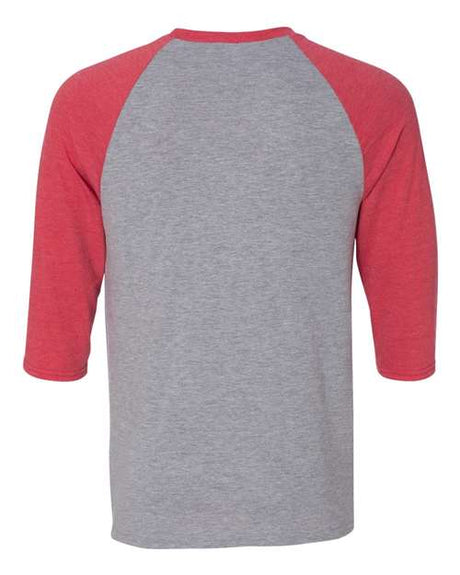 Anvil Men's Tri-Blend 3/4-Sleeve Raglan Tee Anvil