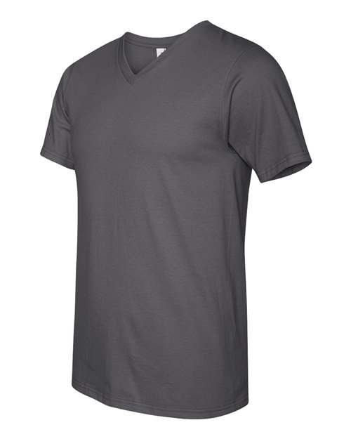 Anvil Men's 100% Combed Ring Spun Cotton V-Neck T-Shirt Anvil