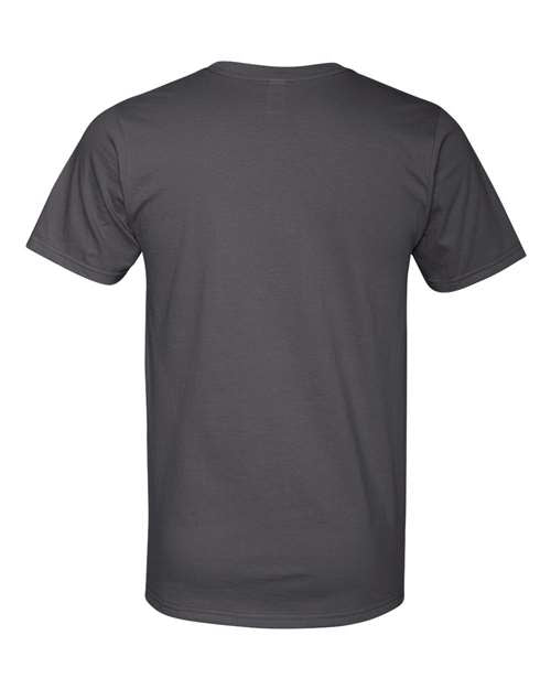 Anvil Men's 100% Combed Ring Spun Cotton V-Neck T-Shirt Anvil