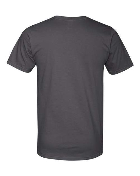Anvil Men's 100% Combed Ring Spun Cotton V-Neck T-Shirt Anvil