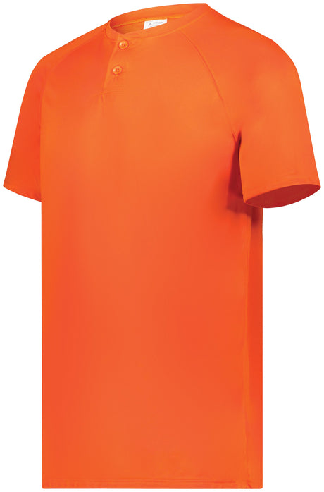 Augusta Attain Wicking Two-Button Baseball Jersey 1 of 2 Augusta