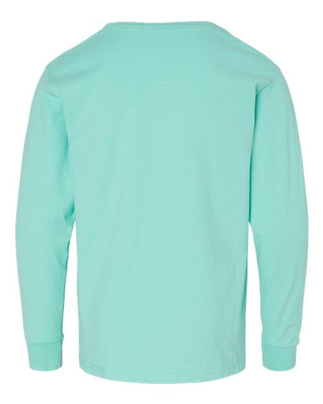 ComfortWash by Hanes Garment Dyed Youth Long Sleeve T-Shirt Hanes