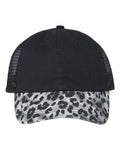 Mega Cap Leopard Fashion Trucker Cap Mega Cap