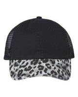 Mega Cap Leopard Fashion Trucker Cap Mega Cap
