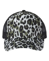 Mega Cap Leopard Fashion Trucker Cap Mega Cap