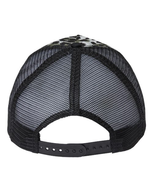 Mega Cap Leopard Fashion Trucker Cap Mega Cap