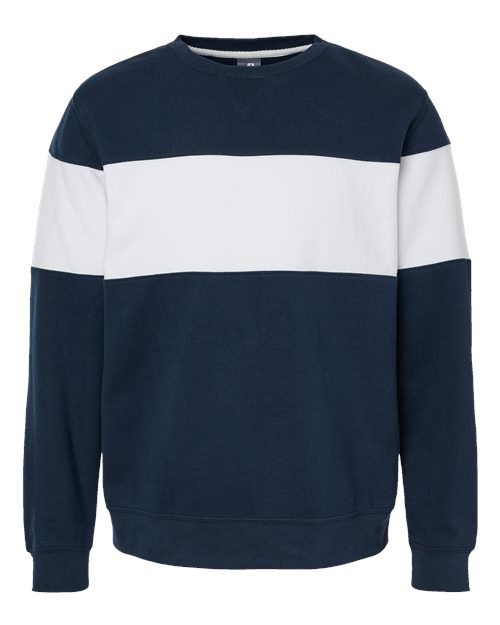J. America Varsity Fleece Crewneck Sweatshirt J. America