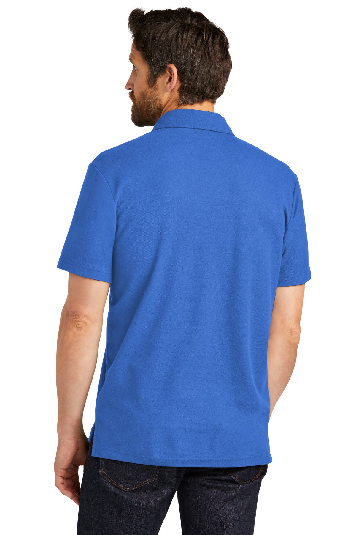 Port Authority Men's C-Free Cotton Blend Pique Pocket Polo