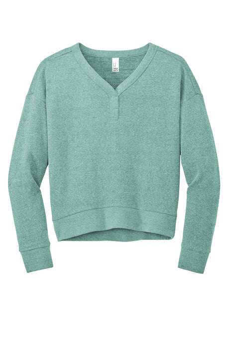 District Women's Perfect Tri Fleece V-Neck Sweatshirt District