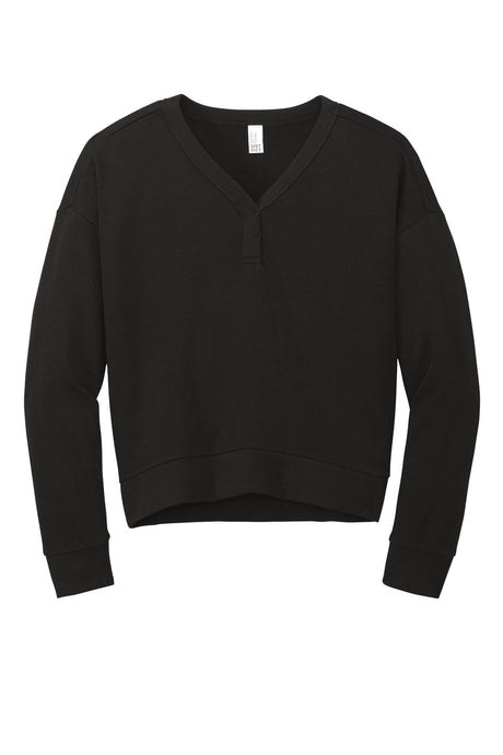 District Women's Perfect Tri Fleece V-Neck Sweatshirt District