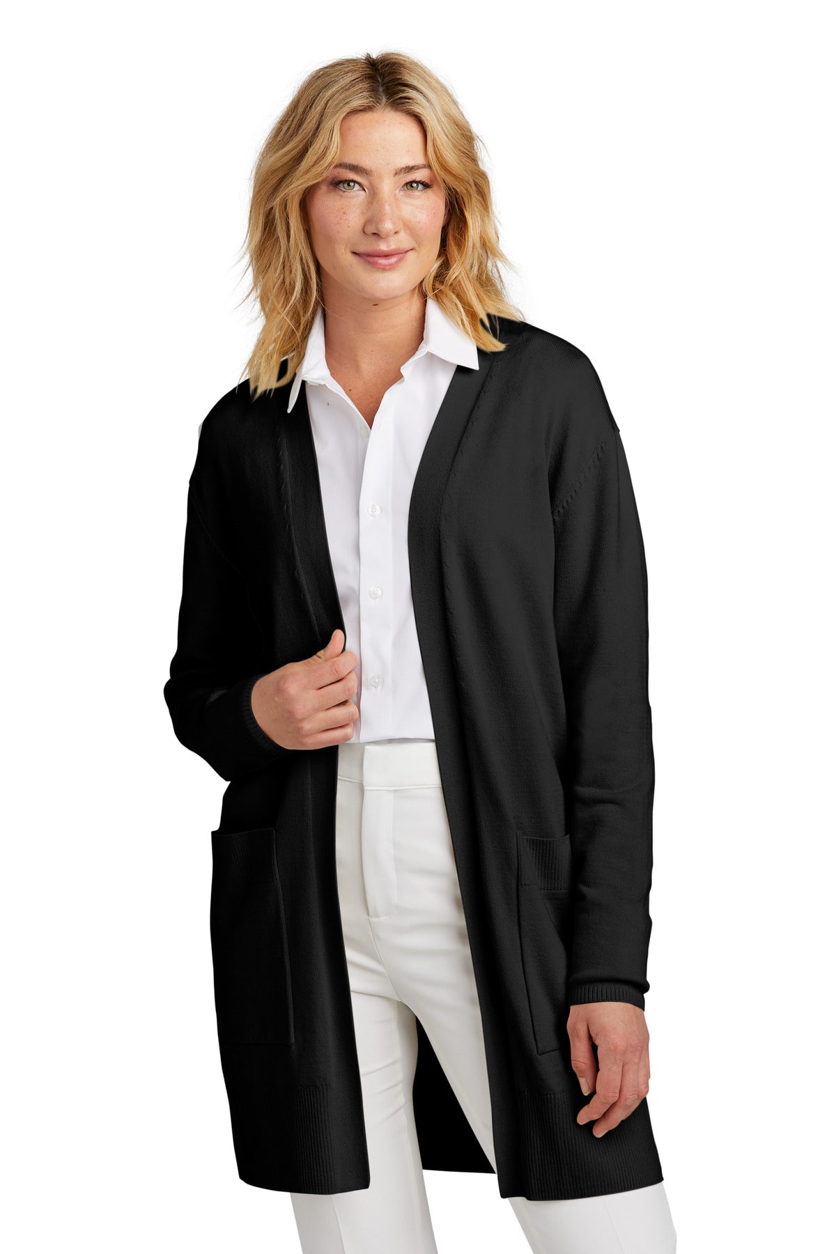 Mercer+Mettle Women's Open Front Cardigan Sweater Mercer+Mettle