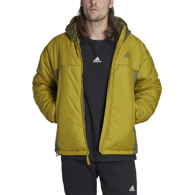 adidas Men's BSC 3S Puffy Hooded Jacket