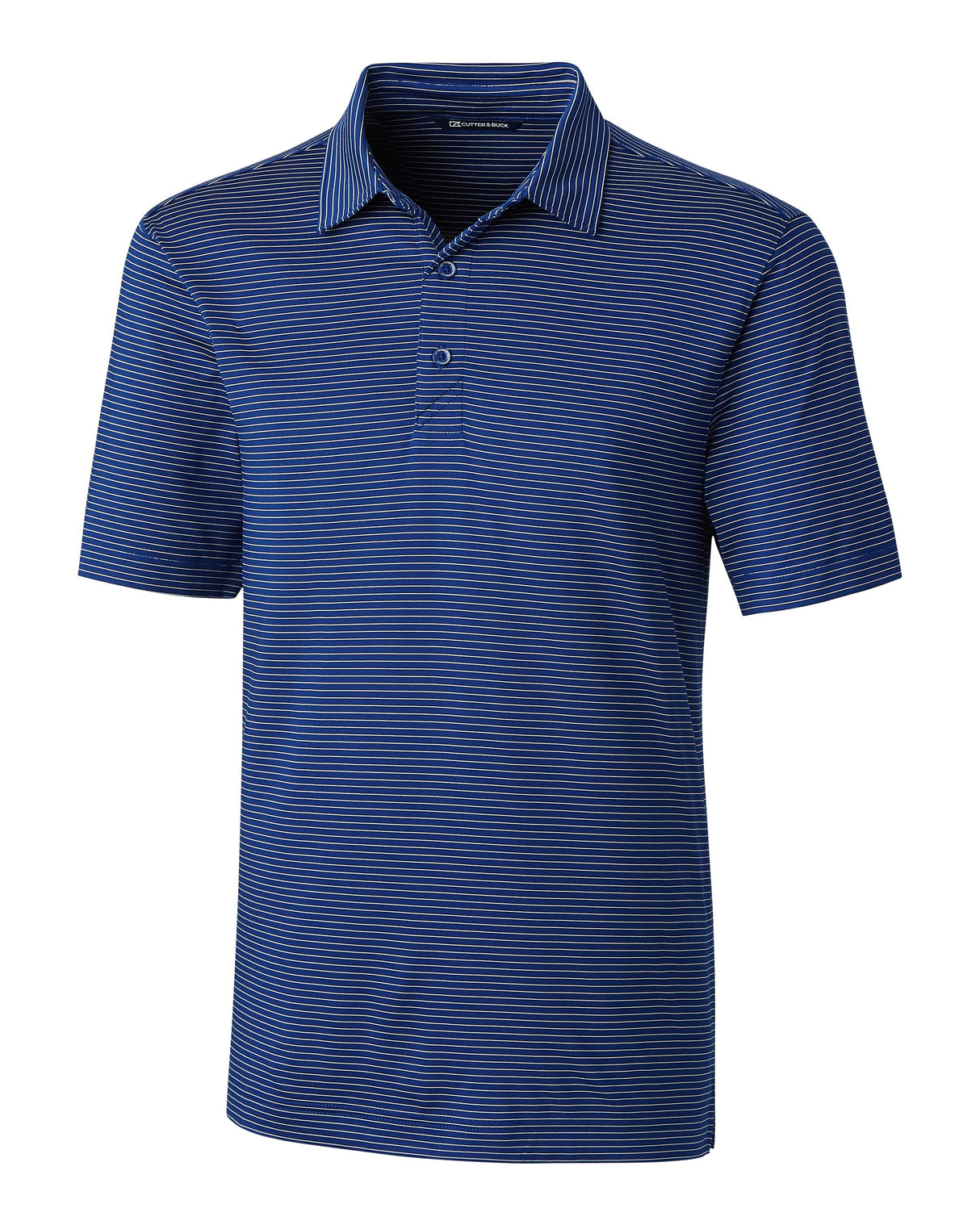 Cutter & Buck Forge Pencil Stripe Stretch Mens Big and Tall Polo Cutter & Buck