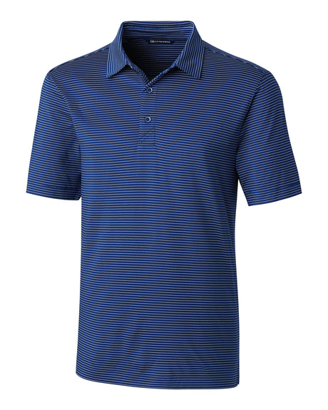 Cutter & Buck Forge Pencil Stripe Stretch Mens Big and Tall Polo Cutter & Buck
