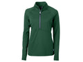 Cutter & Buck Adapt Eco Knit Stretch Recycled Womens Half Zip Pullover Cutter & Buck
