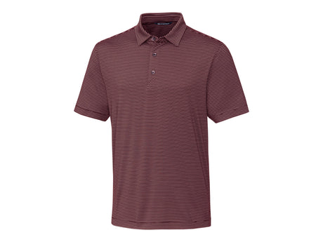 Cutter & Buck Forge Pencil Stripe Stretch Mens Big and Tall Polo Cutter & Buck