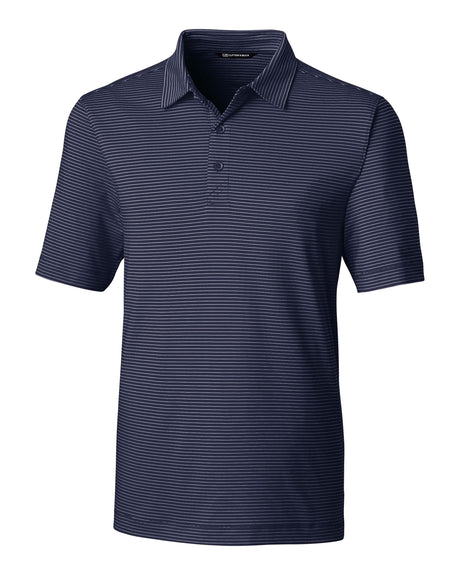 Cutter & Buck Forge Pencil Stripe Stretch Mens Big and Tall Polo Cutter & Buck