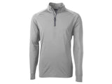 Cutter & Buck Adapt Eco Knit Stretch Recycled Mens Quarter Zip Pullover Cutter & Buck