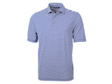 Cutter & Buck Virtue Eco Pique Stripe Recycled Mens Big and Tall Polo Cutter & Buck