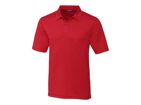 Cutter & Buck Forge Pencil Stripe Stretch Mens Polo Cutter & Buck