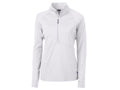 Cutter & Buck Adapt Eco Knit Stretch Recycled Womens Half Zip Pullover Cutter & Buck