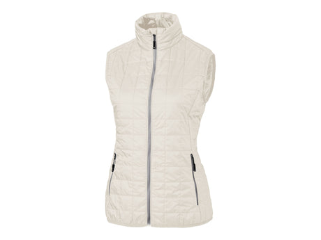 Cutter & Buck Rainier PrimaLoft® Womens Eco Insulated Full Zip Puffer Vest Cutter & Buck