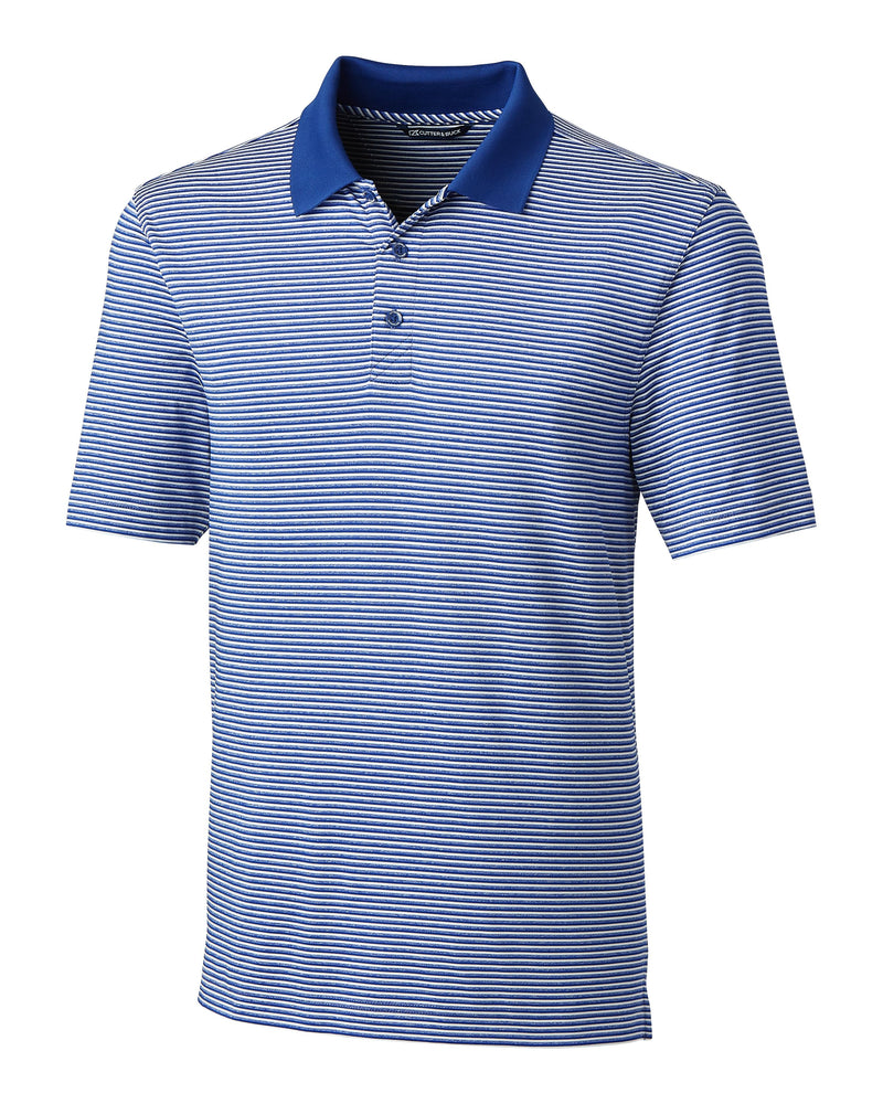 Cutter & Buck Forge Tonal Stripe Stretch Mens Big and Tall Polo