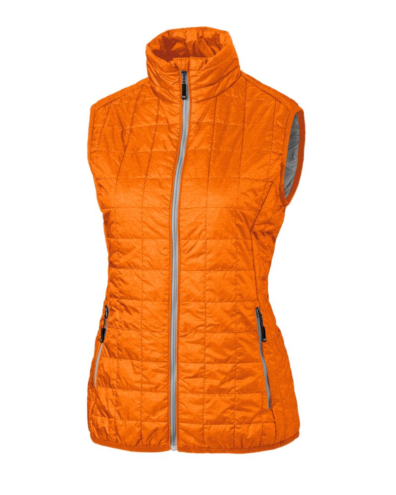 Cutter & Buck Rainier PrimaLoft® Womens Eco Insulated Full Zip Puffer Vest Cutter & Buck