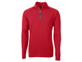 Cutter & Buck Adapt Eco Knit Stretch Recycled Mens Quarter Zip Pullover Cutter & Buck