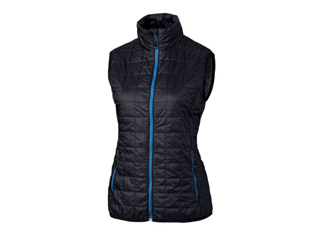Cutter & Buck Rainier PrimaLoft® Womens Eco Insulated Full Zip Puffer Vest Cutter & Buck