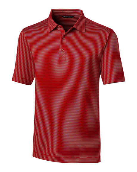 Cutter & Buck Forge Pencil Stripe Stretch Mens Polo Cutter & Buck