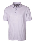 Cutter & Buck Pike Double Dot Print Stretch Mens Big and Tall Polo Cutter & Buck