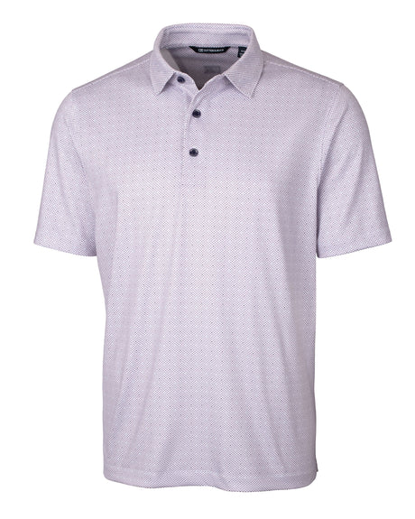 Cutter & Buck Pike Double Dot Print Stretch Mens Big and Tall Polo Cutter & Buck
