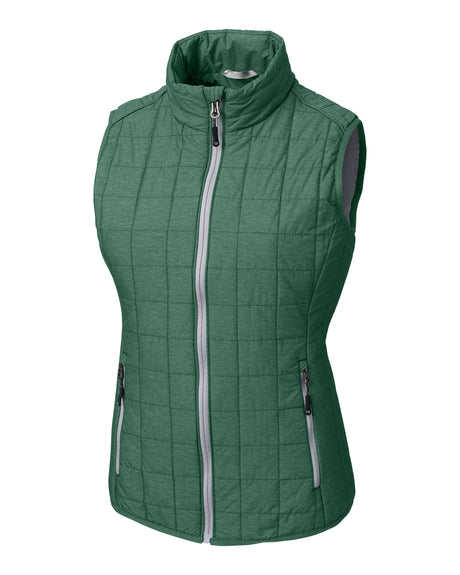 Cutter & Buck Rainier PrimaLoft® Womens Eco Insulated Full Zip Puffer Vest Cutter & Buck