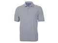 Cutter & Buck Virtue Eco Pique Stripe Recycled Mens Big and Tall Polo Cutter & Buck