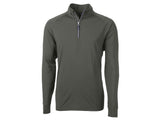 Cutter & Buck Adapt Eco Knit Stretch Recycled Mens Quarter Zip Pullover Cutter & Buck