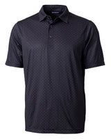 Cutter & Buck Pike Double Dot Print Stretch Mens Big and Tall Polo Cutter & Buck