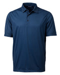 Cutter & Buck Pike Double Dot Print Stretch Mens Big and Tall Polo Cutter & Buck