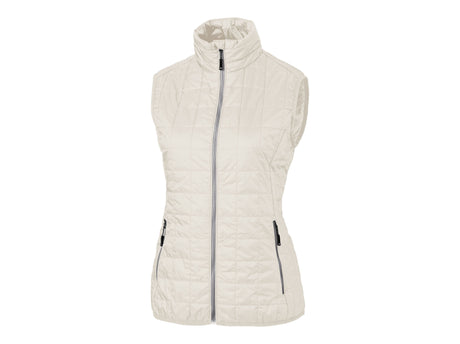Cutter & Buck Rainier PrimaLoft® Womens Eco Insulated Full Zip Puffer Vest Cutter & Buck