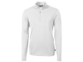 Cutter & Buck Virtue Eco Pique Recycled Quarter Zip Mens Pullover Cutter & Buck