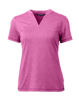 Cutter & Buck Forge Heathered Stretch Womens Blade Top Cutter & Buck