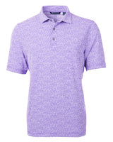 Cutter & Buck Virtue Eco Pique Botanical Print Recycled Mens Polo Cutter & Buck