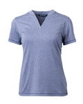 Cutter & Buck Forge Heathered Stretch Womens Blade Top Cutter & Buck