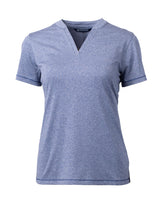 Cutter & Buck Forge Heathered Stretch Womens Blade Top Cutter & Buck