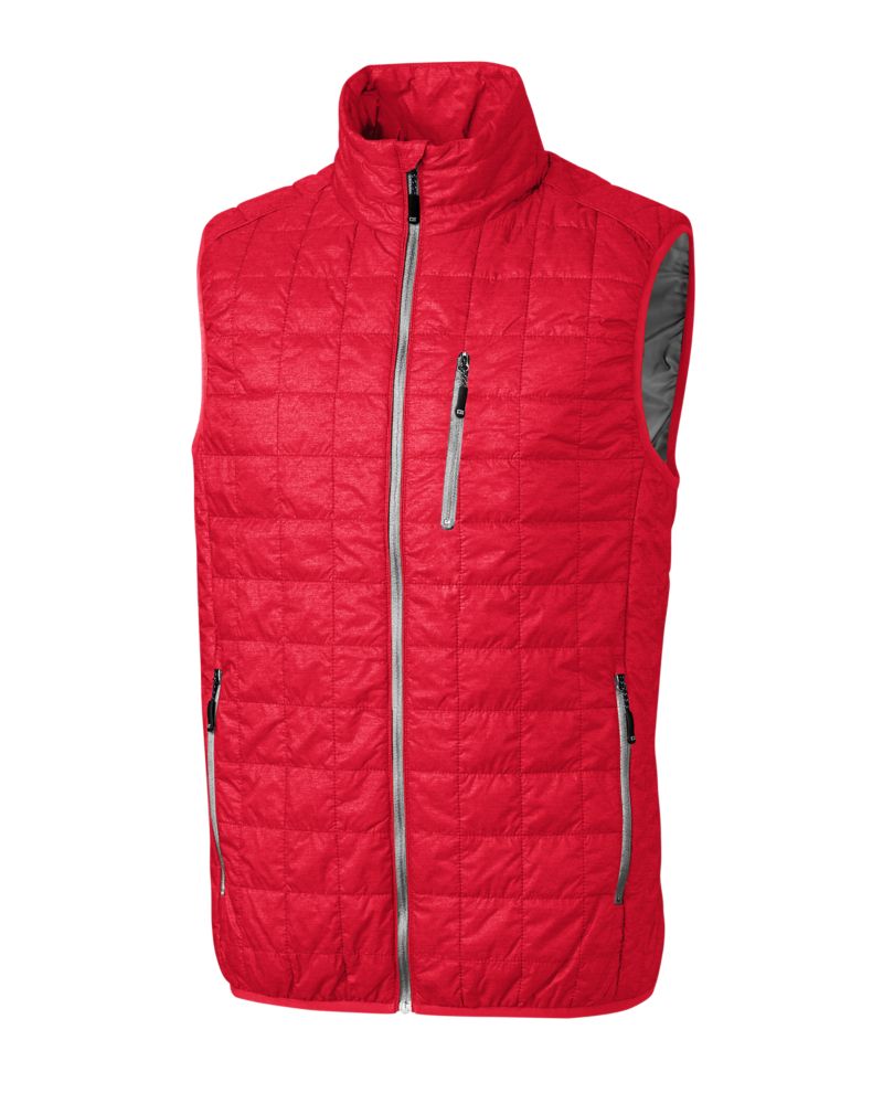 Cutter & Buck Rainier PrimaLoft® Mens Eco Insulated Full Zip Puffer Vest Cutter & Buck
